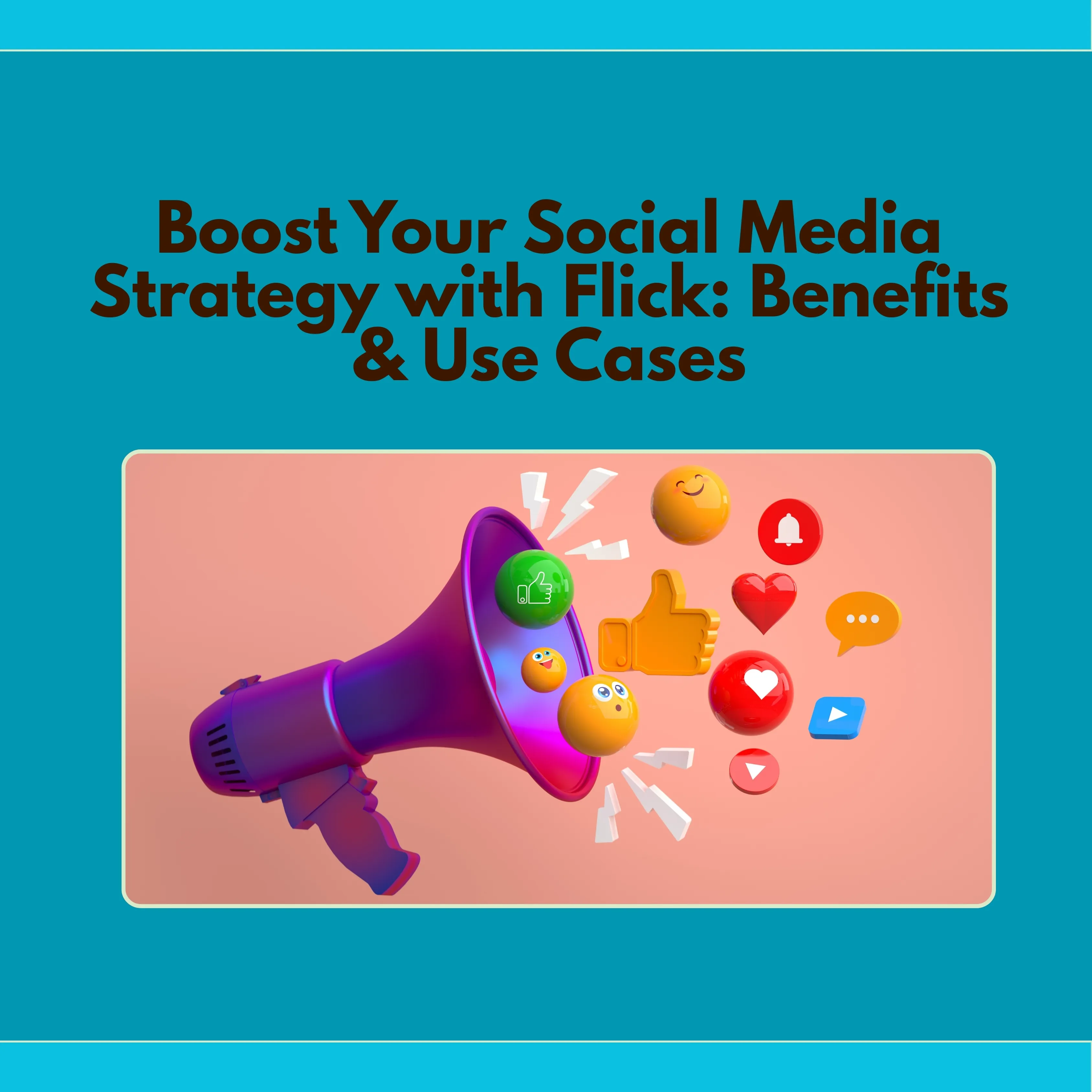 Illustration for Flick: Boost Your Social Media Strategy & Hashtag Growth