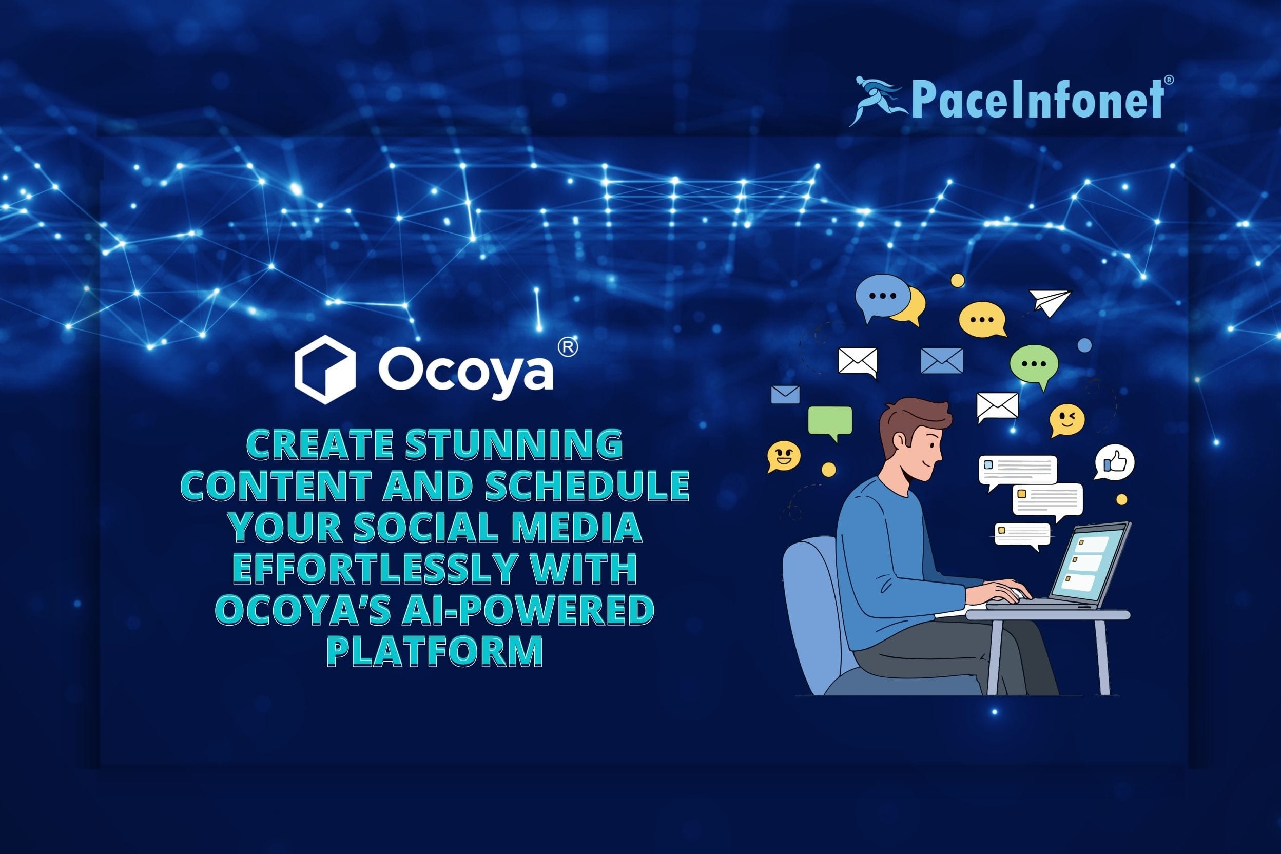 CREATE STUNNING CONTENT AND SCHEDULE YOUR SOCIAL MEDIA EFFORTLESSLY WITH OCOYA’S AI-POWERED PLATFORM 